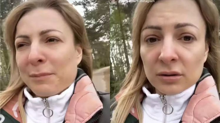 Magdalena Narożna żali się na dolegliwości alergika 