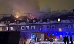 Pożar w Rudzie Śląskiej. Ewakuacja mieszkańców kamienicy