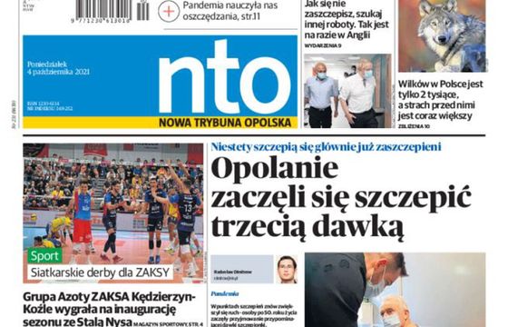 Kluczowi wydawcy „Nowej Trybuny Opolskiej” odchodzą z redakcji po 22 latach