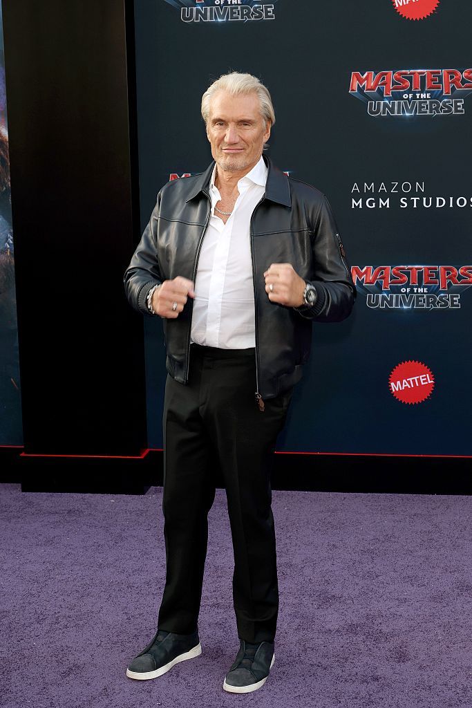 Dolph Lundgren zabrał na salony żonę i córkę