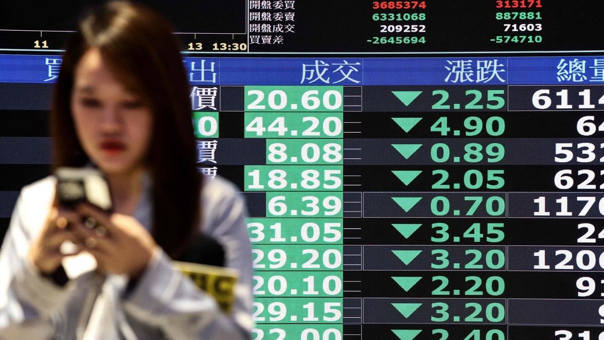 Nowy tydzień ze spadkami na giełdach Europy, Azji i USA