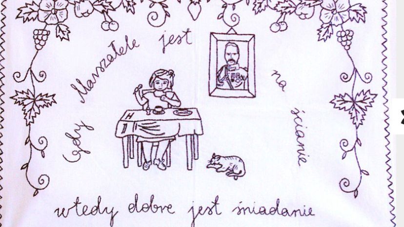 Wrocław. Rzeczywistość komentowana igłą. Makatki jak kartony na Strajku Kobiet (Materiały prasowe)