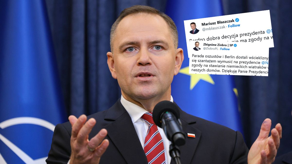 Prawica komentuje decyzję Nawrockiego