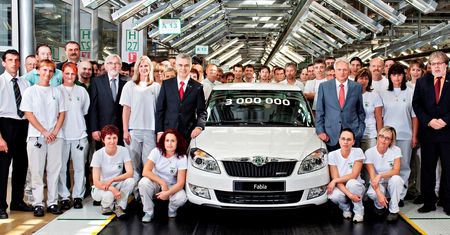 Wyprodukowano 3 000 000 Skód Fabia!