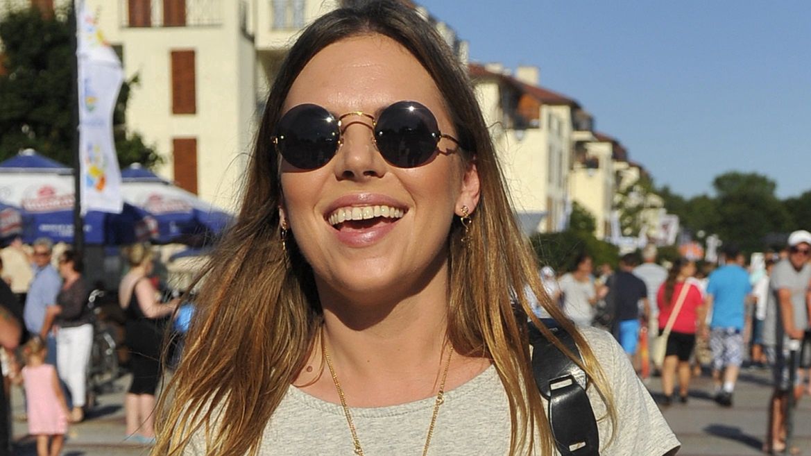 Aleksandra Kwaśniewska ma smykałkę do mody