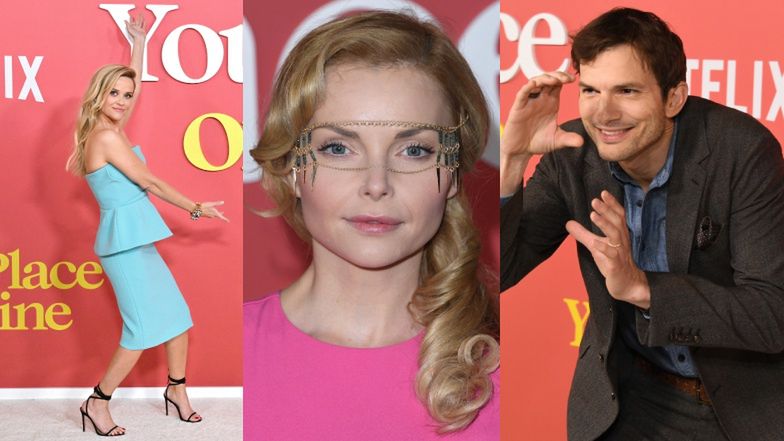 Izabella Miko w ŁAŃCUSZKU NA SKRONI bryluje na premierze obok Ashtona Kutchera i Reese Witherspoon (ZDJĘCIA)