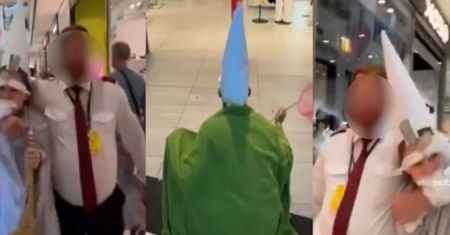 Gnom terroryzuje pracowników galerii. Reakcja ochroniarza hitem sieci