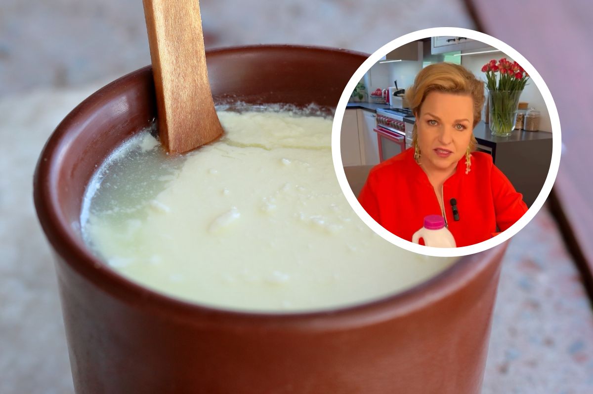 Katarzyna Bosacka poleca pić zsiadłe mleko