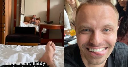 Marcin Hakiel ZNOWU odpowiada krytykom. Internauci zarzucają mu, że "LICYTUJE SIĘ" z Katarzyną Cichopek na to, kto jest szczęśliwszy...