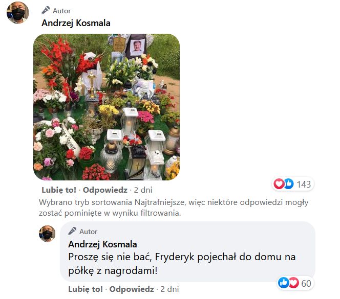 Odpowiedź Andrzeja Kosmali 