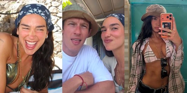 Tak Dua Lipa spędza miesiąc miodowy we Włoszech: wspólne kąpiele, zajadanie się frykasami i czułości z mężem (ZDJĘCIA)