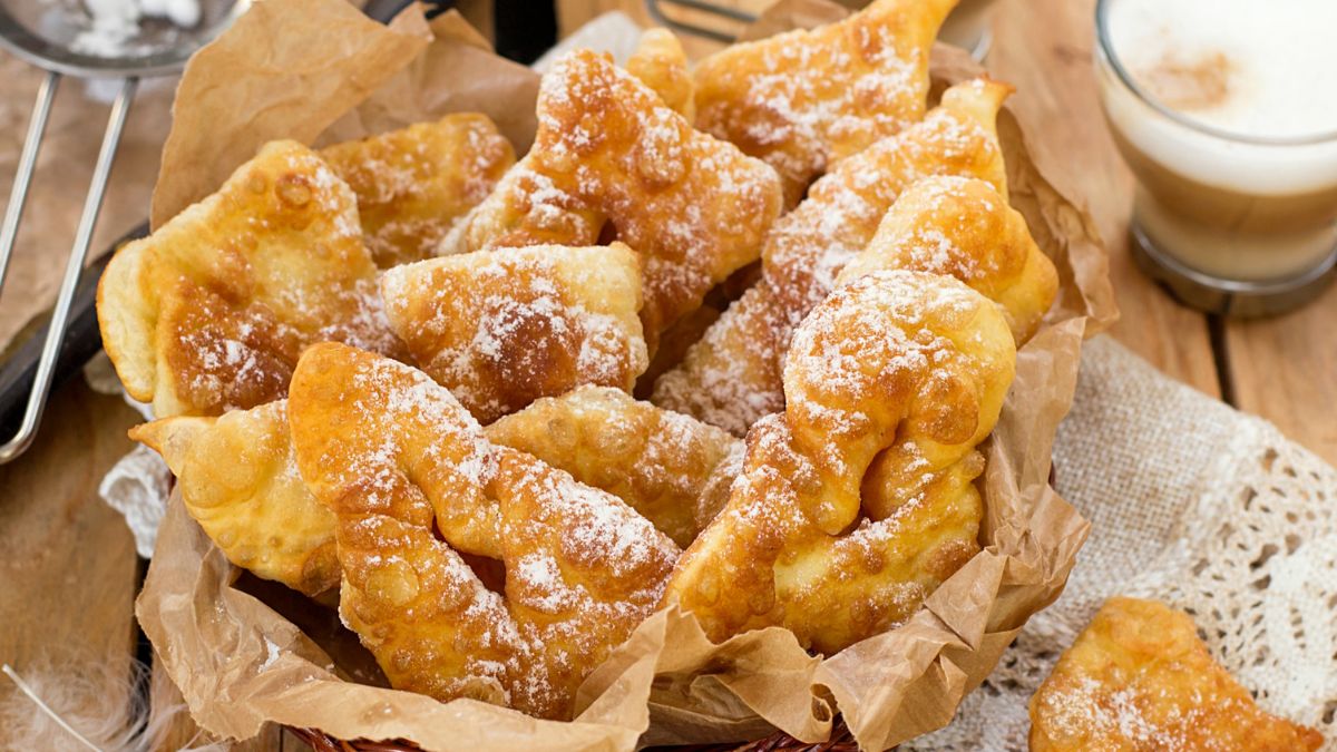 Faworki bez jajek zrobię w tłusty czwartek