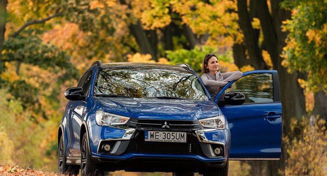 Anna Cieślak promuje nowy model Mitsubishi