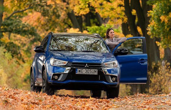 Anna Cieślak promuje nowy model Mitsubishi