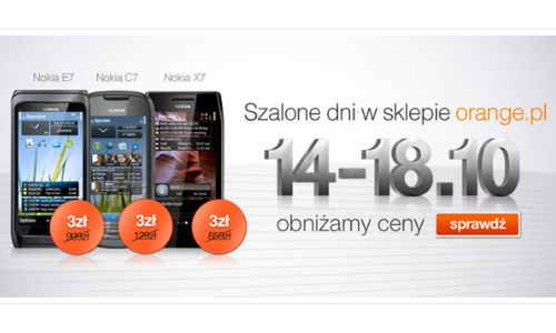 Telefony Nokia za 3zł w Orange (fot.: materiały Orange)