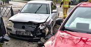 Przemyśl: Zderzenie dwóch aut. Młody mężczyzna trafił do szpitala