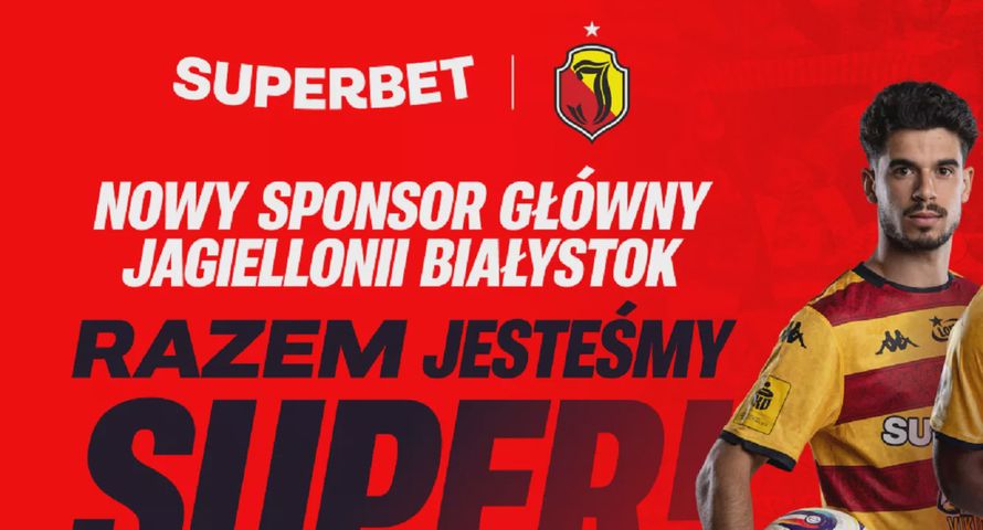 Superbet nowym sponsorem głównym Jagiellonii Białystok