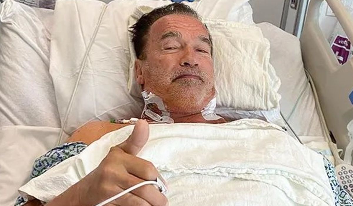 Arnold Schwarzenegger w szpitalu