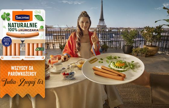 Influencerka Julia Żugaj ambasadorką parówek Tarczyński