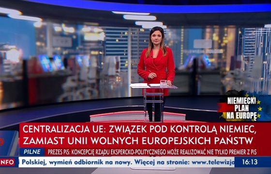 TVP Info ostrzega na pasku przed swoim zniknięciem