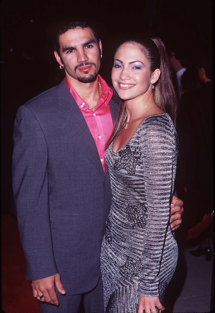 Jennifer Lopez i Ojani Noa w 1997 roku 