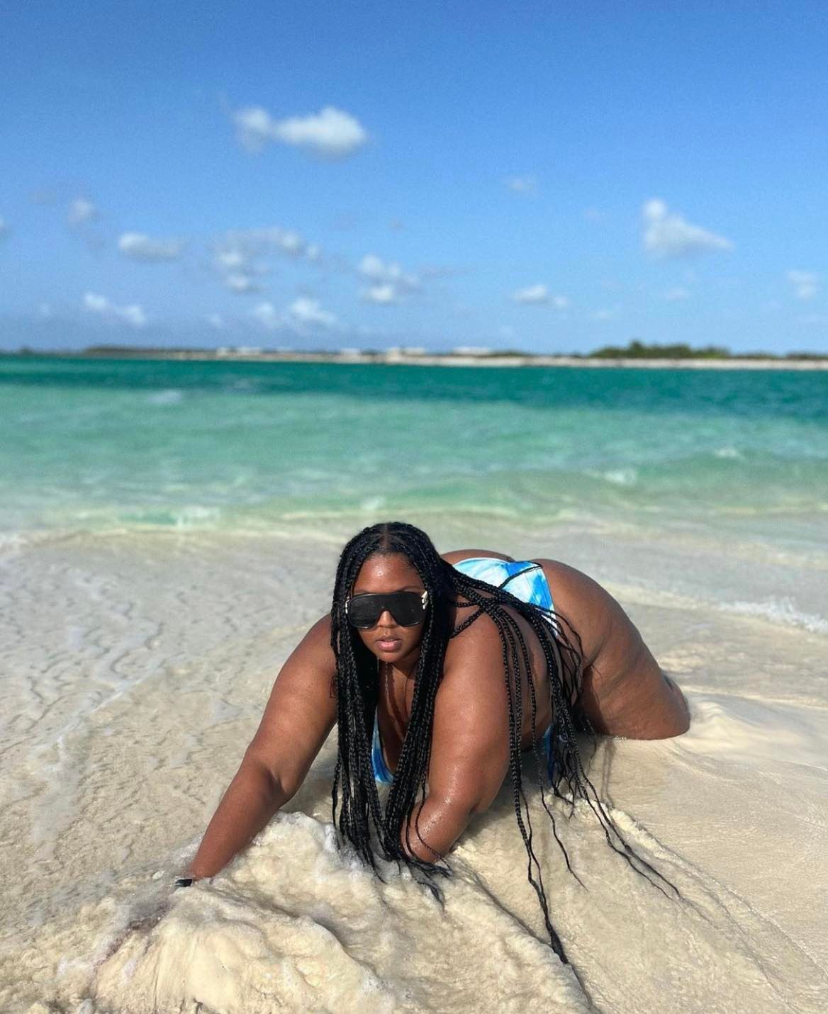 Lizzo prezentuje swoje krągłości na wakacjach