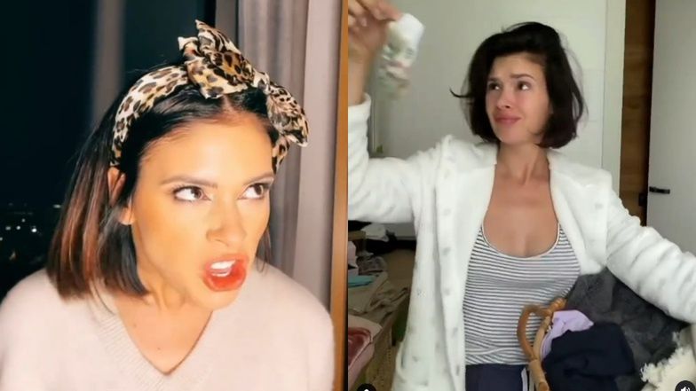 Klaudia Halejcio odpowiada na komentarz obserwatorki 