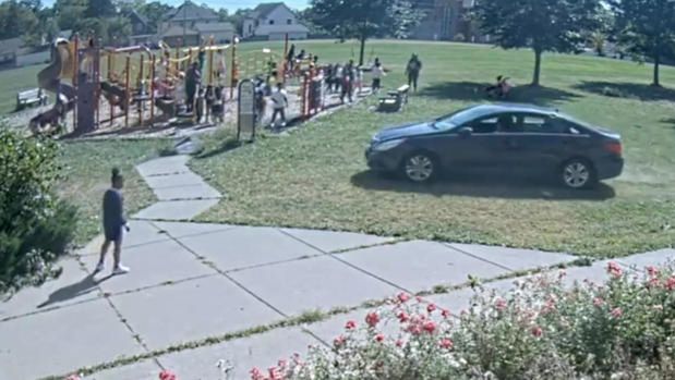 10-year-old's wild ride: Stolen car chaos at school playground