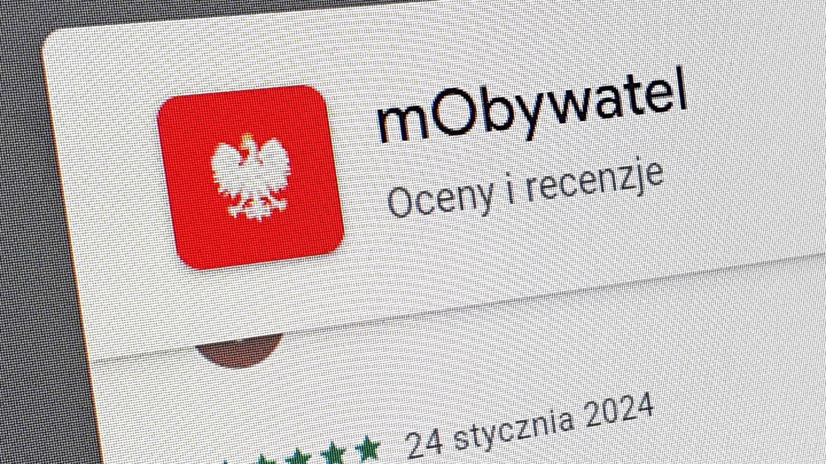 mObywatel w Google Play