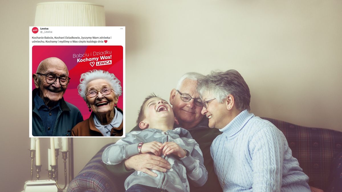 Lewica złożyła życzenia na Dzień Babci i Dziadka