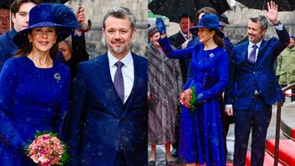 Król Fryderyk X i królowa Maria zadają szyku podczas pierwszego wyjścia w nowych rolach. Odwiedzili duński parlament (ZDJĘCIA)