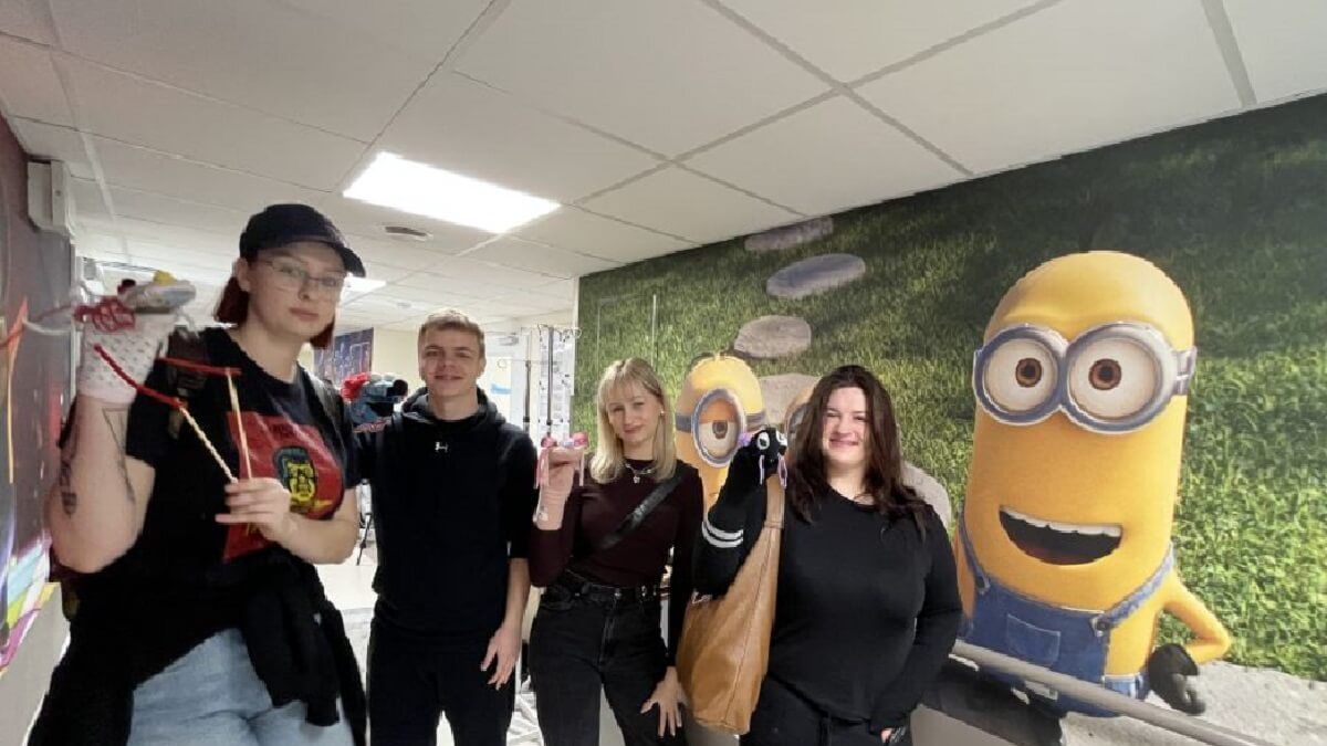 Studenci odwiedzili pacjentów USD