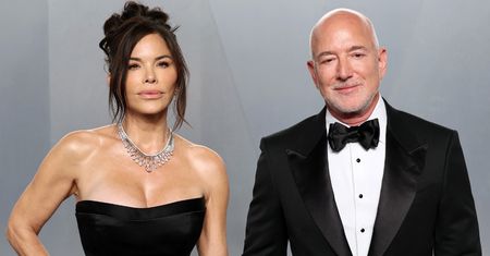 Jeff Bezos i Lauren Sanchez oczarowali na gali Oscarów. Postawili na klasykę