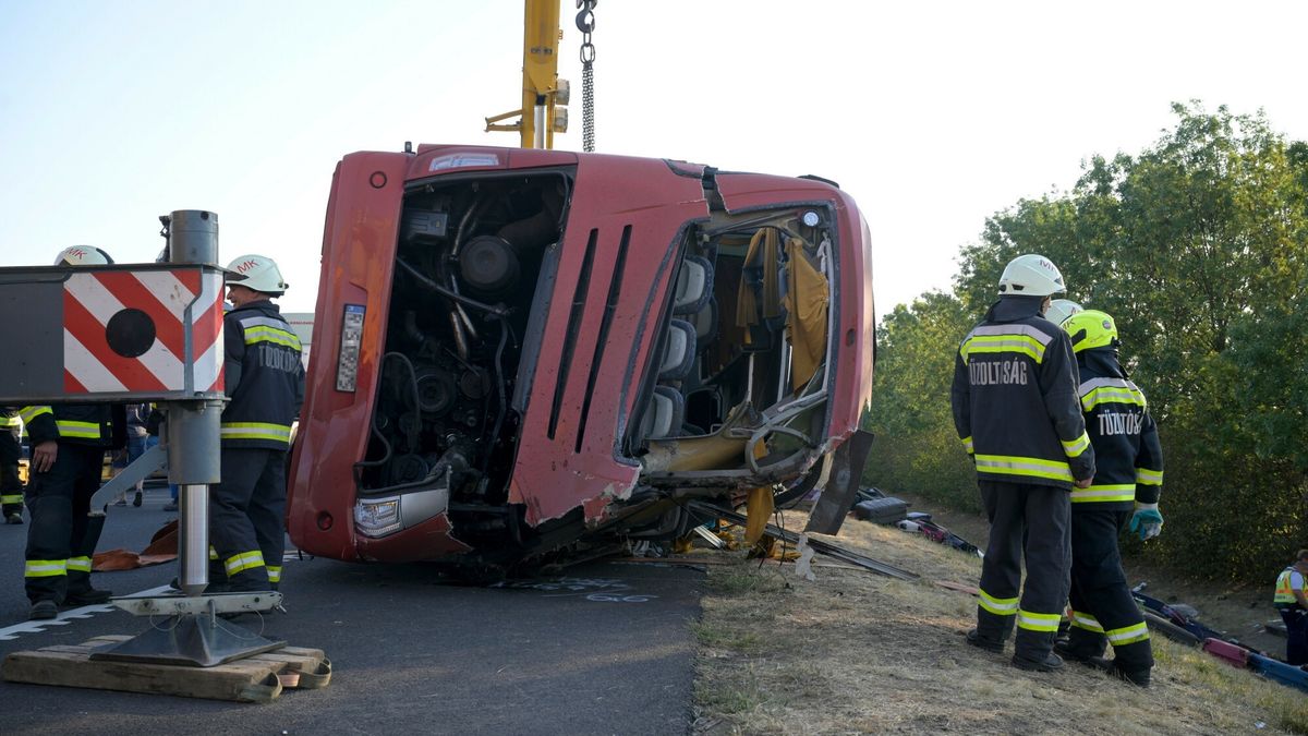 Wypadek polskiego autokaru na Węgrzech