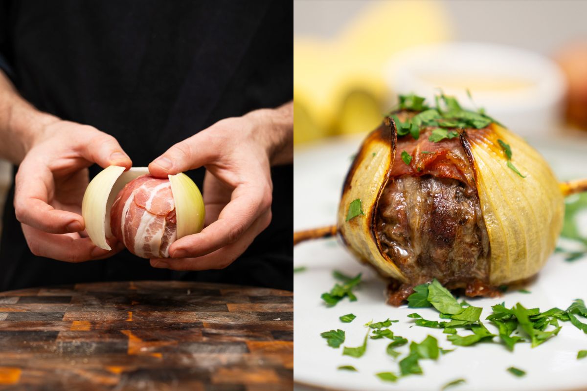 Zamiast nudnych koreczków i pasztecików podaj cebulowe sakiewki. Nie mają sobie równych