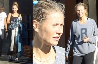 Potargany kucyk Gwyneth Paltrow wychodzi z siłowni w towarzystwie Nicole Richie (FOTO)