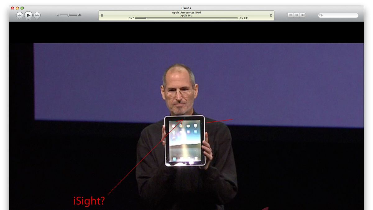 Kolejny dowód na to, że iPad będzie miał kamerkę? 1