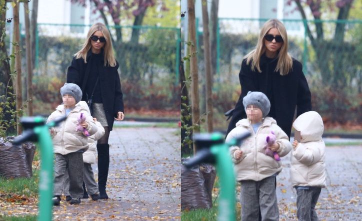 Katarzyna Tusk z mężem i córkami