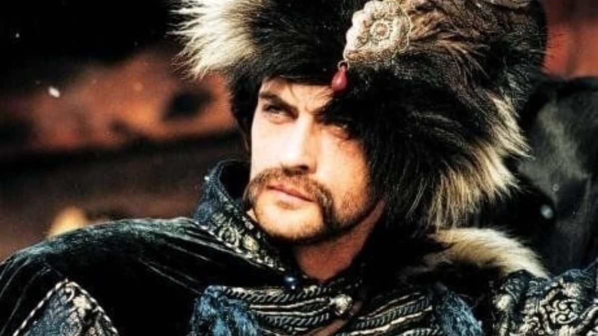 Aleksander Domogarov jako Bohun w "Ogniem i mieczem"