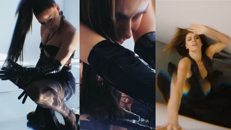 Natasza Urbańska wije się do utworu "Let me lie"