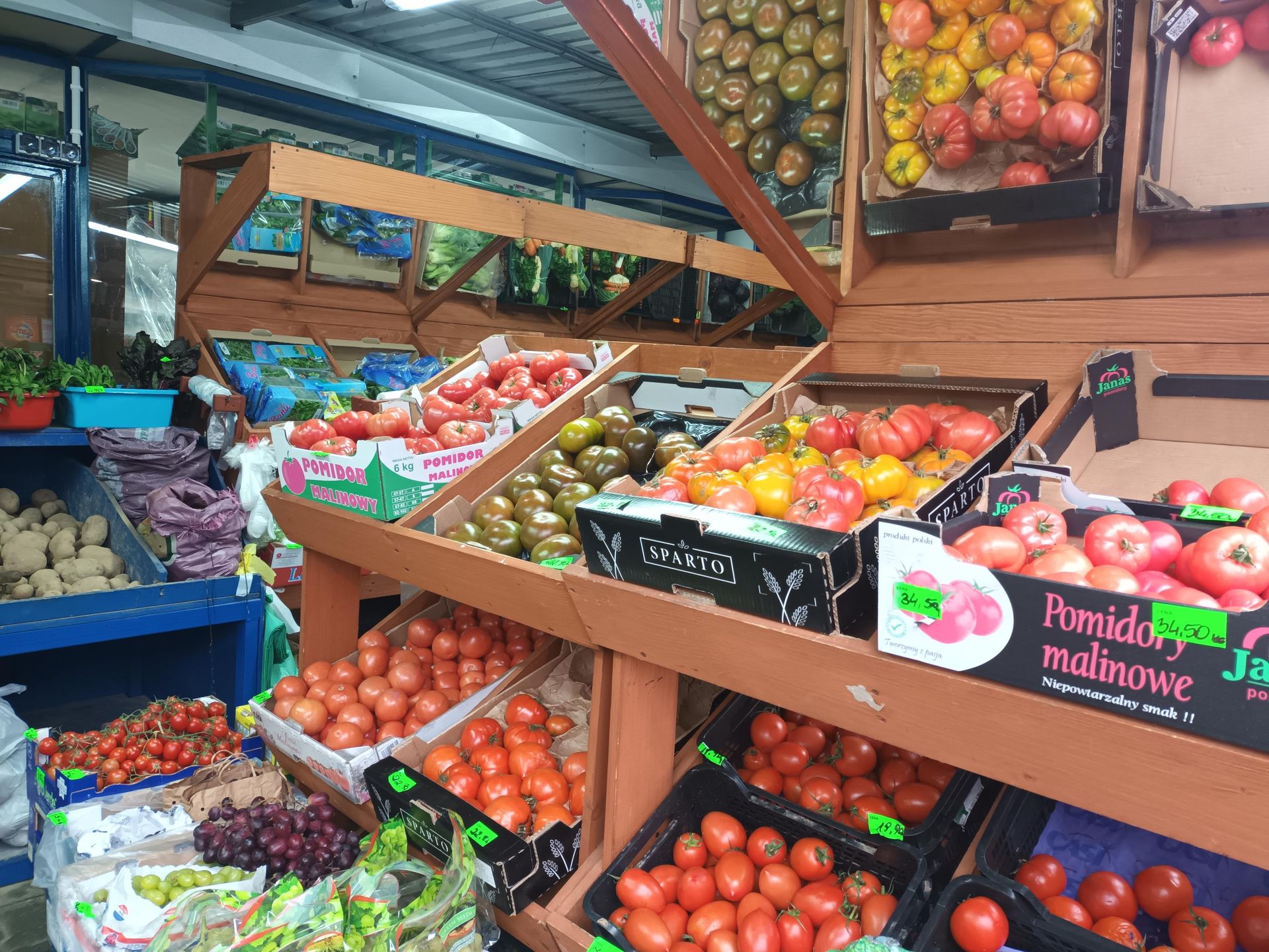 Ceny warzyw we wrocławskich warzywniakach
