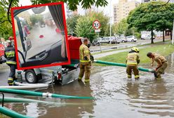 Ulice i auta pod wodą. Żywioł szaleje nad Polską