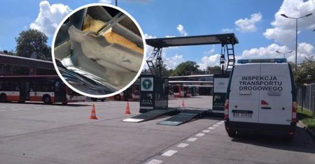 Łapali wyciekający olej na dużą gąbkę. Fatalny wynik kontroli autobusów miejskich