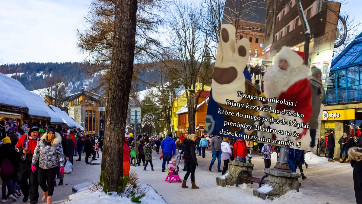 Zachowanie przebierańca z Krupówek było karygodne