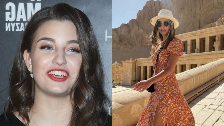 Julia Wieniawa zwiedza Egipt