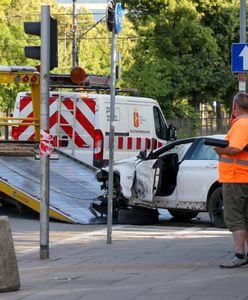 Warszawa. Wypadek na Mokotowie. Wielu rannych