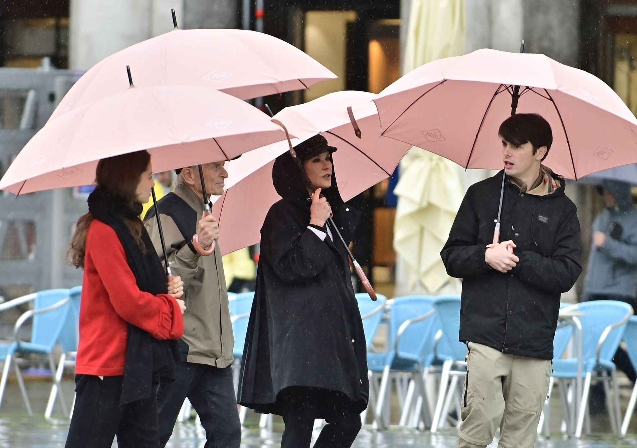 Catherine Zeta-Jones i Michael Douglas na rodzinnych wakacjach w Wenecji