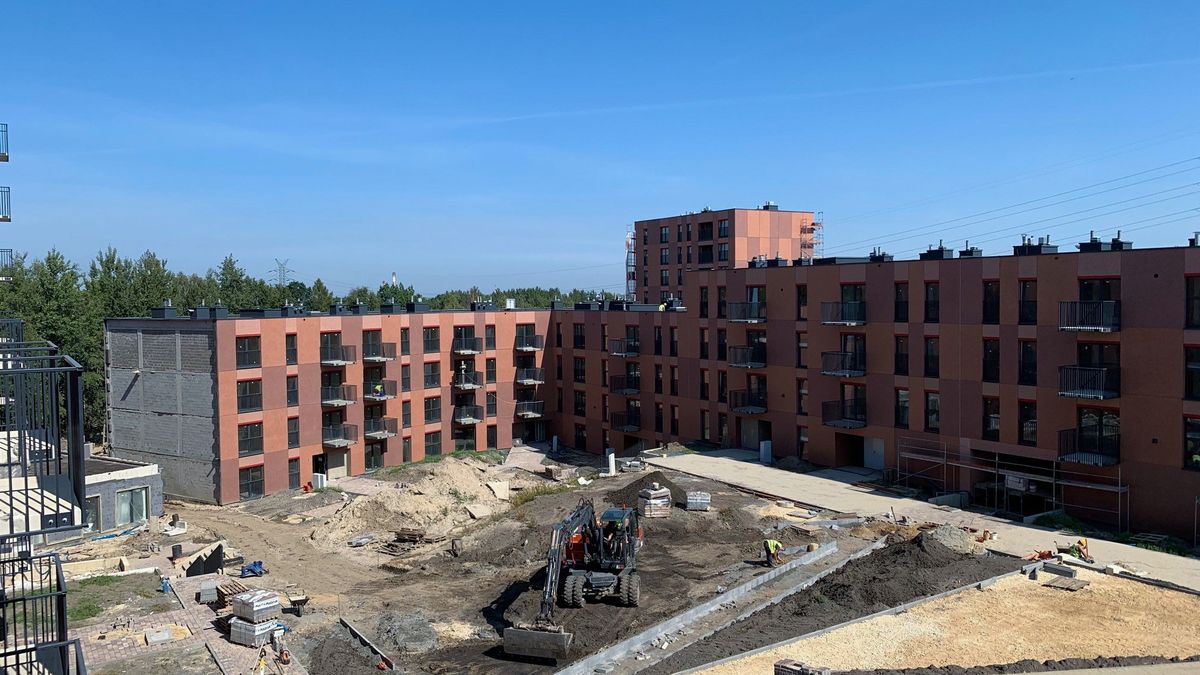 Jedno z osiedli budowanych obecnie przez PFR Nieruchomości