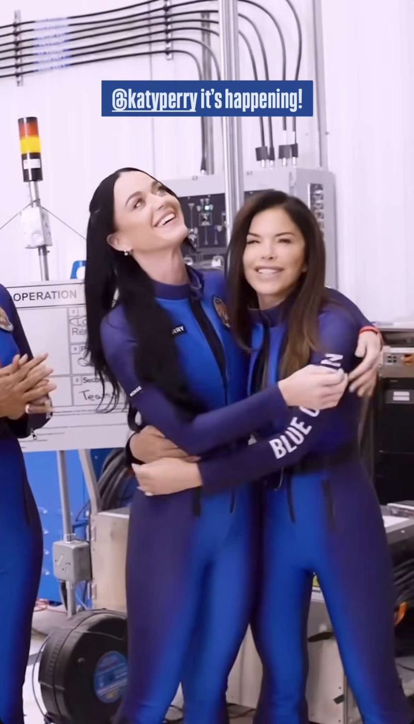 Lauren Sanchez i Katy Perry przygotowują się do lotu w kosmos