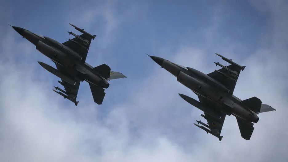 F-16 w Ukrainie - zdjęcie ilustracyjne
